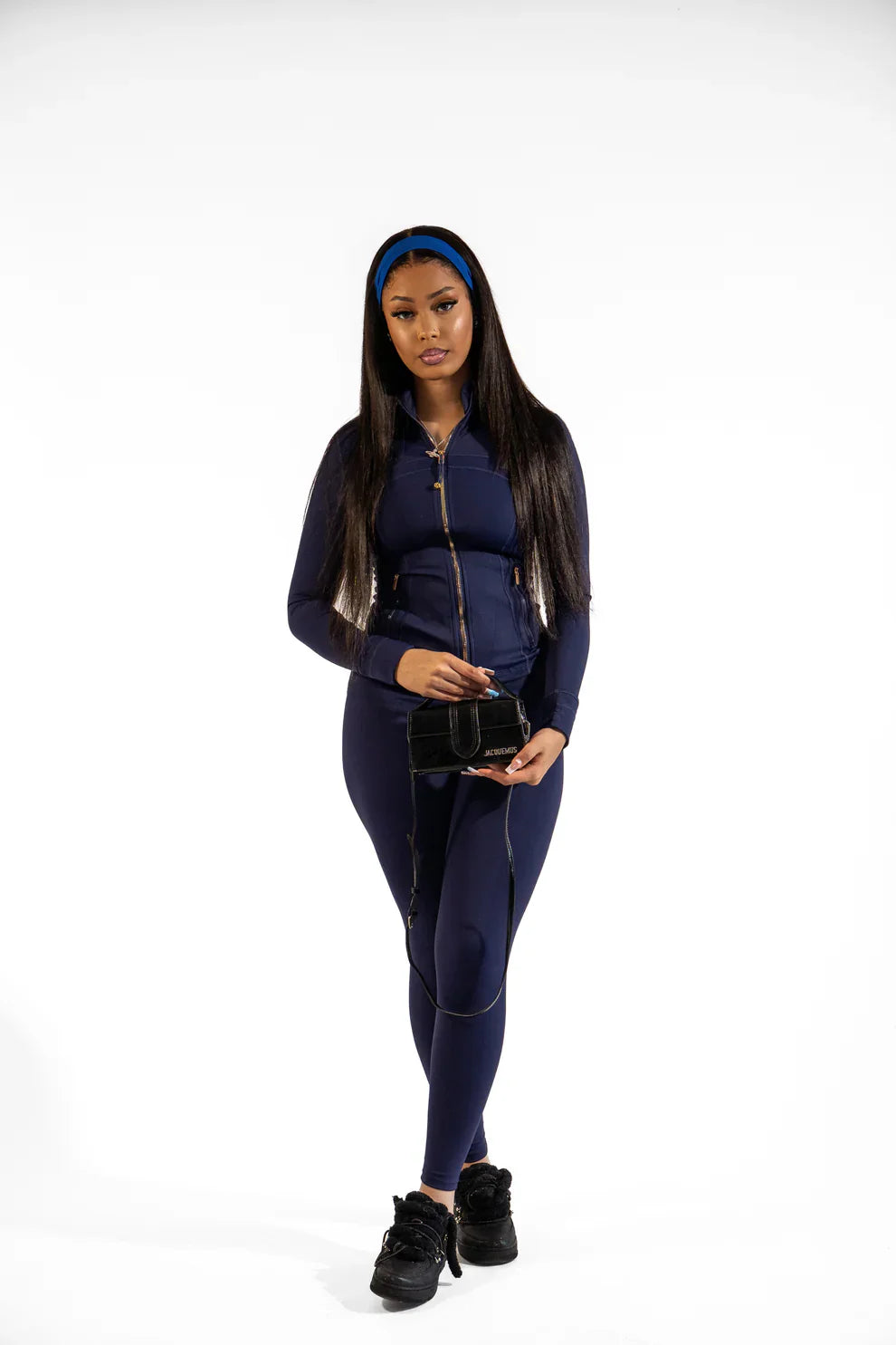 Legging Sport Marine Or