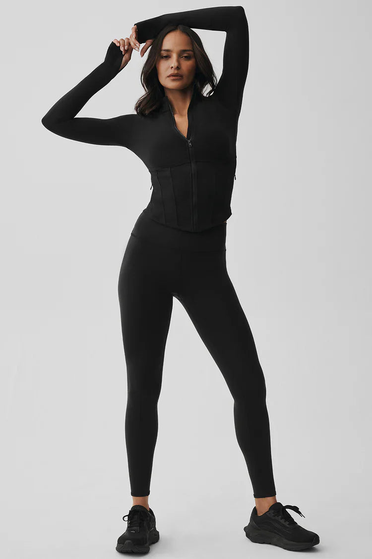 Veste Zippée Noire
