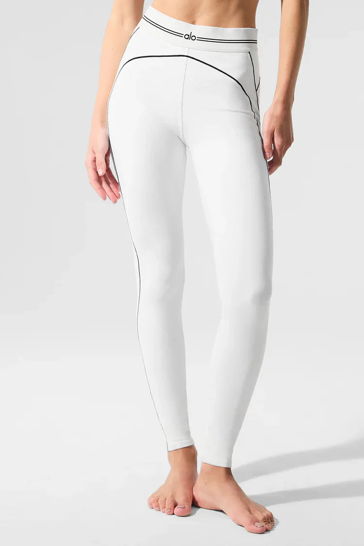 Legging Taille Haute Blanc