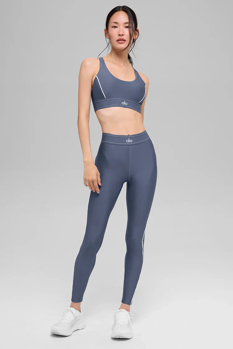 Legging Haute Bleu Blanc