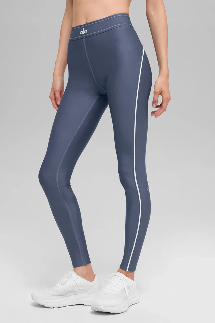 Legging Haute Bleu Blanc