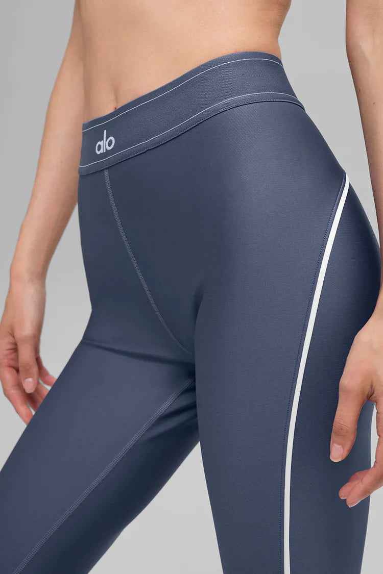 Legging Haute Bleu Blanc