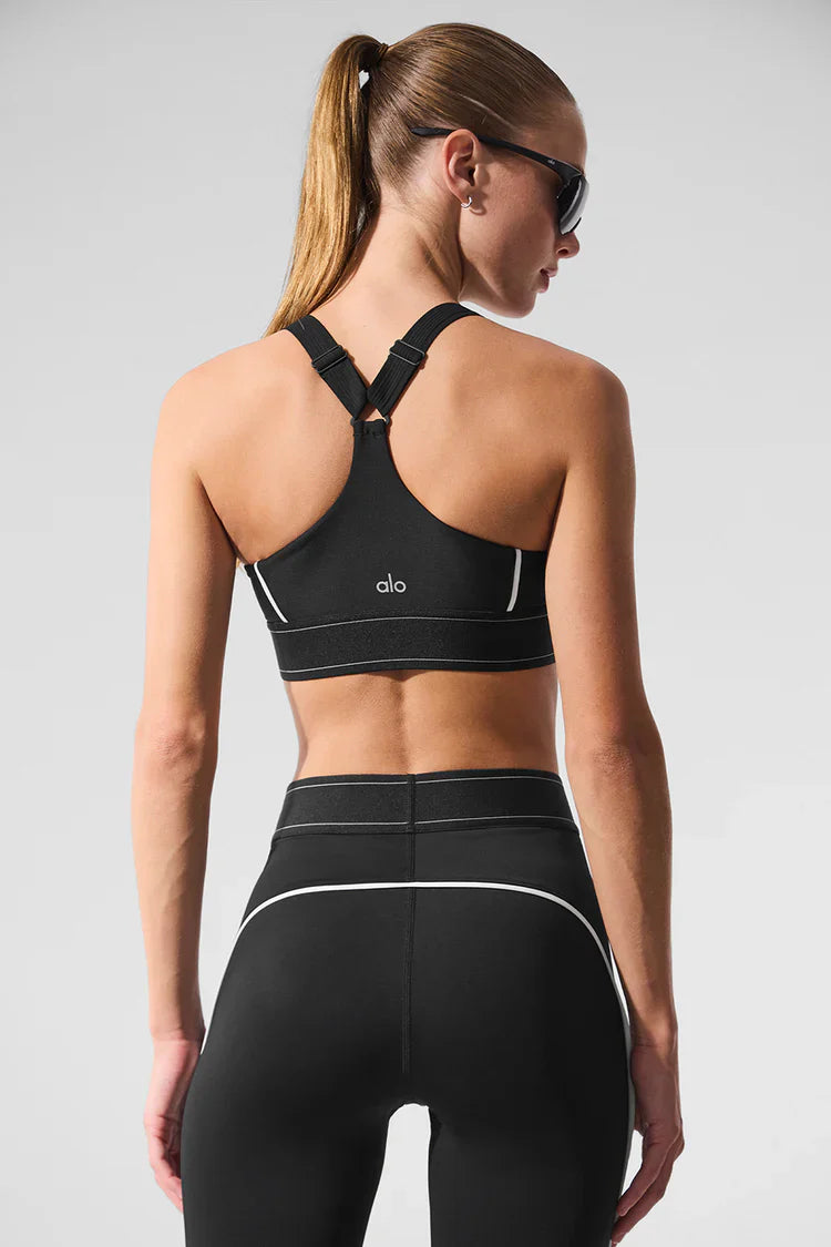 Brassière Sport Noir Blanc