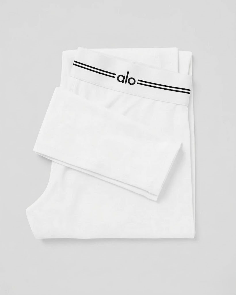 Legging Taille Haute Blanc